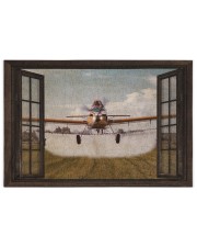 Agricultural Aircraft Window View - B Puzzles tile