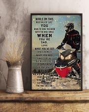 P Snowmobile While On This Ride 24x36 Poster lifestyle-poster-3