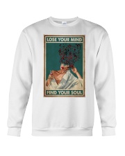 Wine And Music Lose Your Mind Crewneck Sweatshirt tile