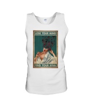 Wine And Music Lose Your Mind Unisex Tank tile