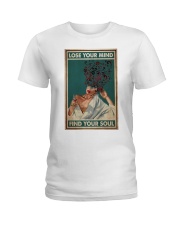 Wine And Music Lose Your Mind Ladies T-Shirt tile