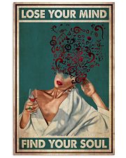 Wine And Music Lose Your Mind Vertical Poster tile