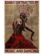 Salsa Flamenco Easily Distracted 24x36 Poster front