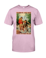 Husband And Wife Fishing Partners Classic T-Shirt tile