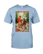 Husband And Wife Fishing Partners Premium Fit Mens Tee tile