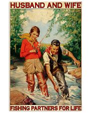 Husband And Wife Fishing Partners 24x36 Poster front