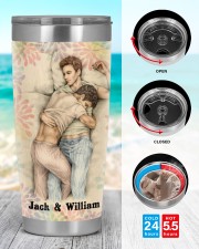 Gay Couple I Choose You Personalized 20oz Tumbler aos-20oz-tumbler-lifestyle-front-44