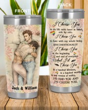Gay Couple I Choose You Personalized 20oz Tumbler aos-20oz-tumbler-lifestyle-front-57