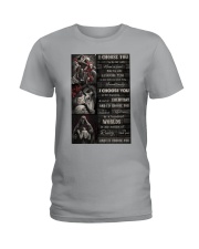 Sugar Skull Wood I Choose You Ladies T-Shirt tile