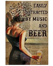 Music And Beer Book Page 24x36 Poster front