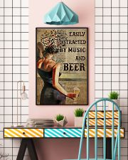 Music And Beer Book Page 24x36 Poster lifestyle-poster-6
