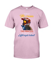 This Princess Wear Motorcycle Helmet Classic T-Shirt tile