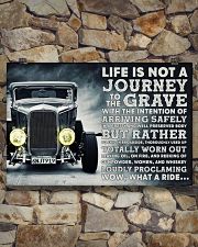Hot Rod Life Is Not A Journey 36x24 Poster poster-landscape-36x24-lifestyle-15