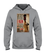 I Run Hooded Sweatshirt tile
