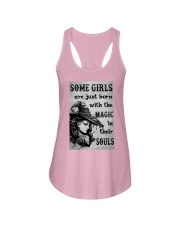 Witch Some Girls Are Just Born With The Magic Ladies Flowy Tank tile