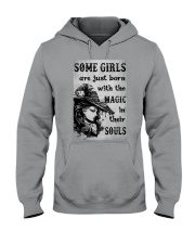 Witch Some Girls Are Just Born With The Magic Hooded Sweatshirt tile
