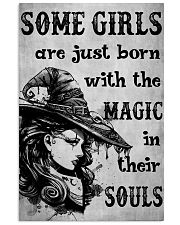 Witch Some Girls Are Just Born With The Magic 24x36 Poster front