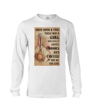OUAT Girl Who Loves Coffee And Books Long Sleeve Tee tile