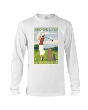 Golf Course Girl Lived Happily Long Sleeve Tee tile