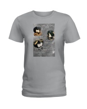 Black Couple Forever And Always Ladies T-Shirt tile