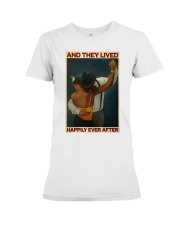 Black Couple Dancing Premium Fit Ladies Tee tile