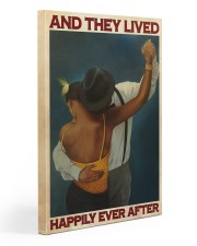 Black Couple Dancing Gallery Wrapped Canvas Prints tile