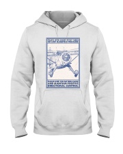 Pilot With Short Pitot Tubes 2 Hooded Sweatshirt tile