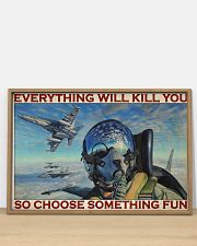 Fighter Aircraft Everything Will Kill You 36x24 Poster poster-landscape-36x24-lifestyle-03