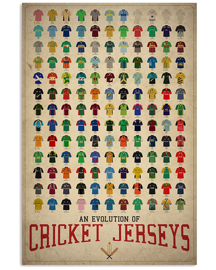 An Evolution Of Cricket 24x36 Poster