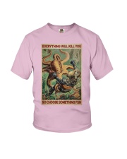 Diver And Octopus Everything Will Kill You - R Youth T-Shirt tile