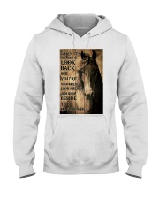 Horse I Will Be There Hooded Sweatshirt tile