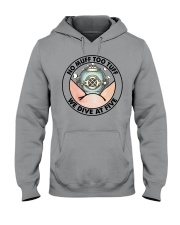 No Muff Too Tuff Hooded Sweatshirt tile