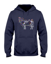Cow -Day of The Dead Hooded Sweatshirt thumbnail