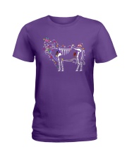 Cow -Day of The Dead Ladies T-Shirt thumbnail