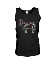 Cow -Day of The Dead Unisex Tank thumbnail