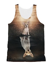 Chihuahua Reflection All-over Unisex Tank thumbnail