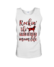 GOLDEN ROCKIN MOM LIFE Unisex Tank tile