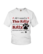 CAT ALL I NEED IS THIS KITTY Youth T-Shirt tile