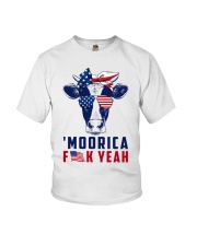 Cow Flag Youth T-Shirt thumbnail