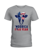 Cow Flag Ladies T-Shirt thumbnail