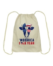 Cow Flag Drawstring Bag thumbnail