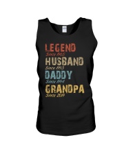 Father Legend Husband Daddy Grandpa Unisex Tank tile