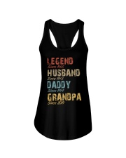 Father Legend Husband Daddy Grandpa Ladies Flowy Tank tile