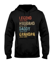 Father Legend Husband Daddy Grandpa Hooded Sweatshirt tile