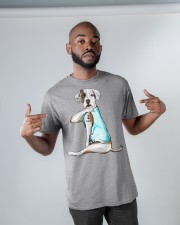 American Bulldog I Love Dad Classic T-Shirt apparel-classic-tshirt-lifestyle-front-32