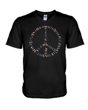 Dragonfly In My Dream For Life V-Neck T-Shirt thumbnail