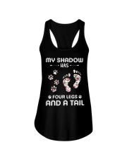 Dog My Shadow Has Four Legs Ladies Flowy Tank thumbnail