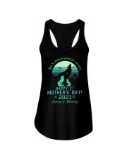 You're Doing A Great Job 1st Mother's Day Wolf Ladies Flowy Tank tile