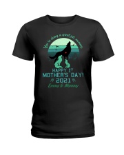 You're Doing A Great Job 1st Mother's Day Wolf Ladies T-Shirt front