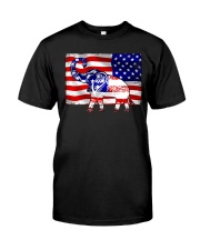 Elephant Flag Classic T-Shirt front